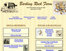 Tablet Screenshot of barkingrock.com